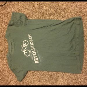 Olive green “revolutionary ” shirt